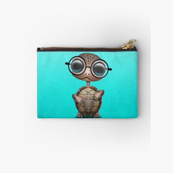 Item preview, Cute Nerdy Turtle Wearing Glasses designed and sold by JeffBartels.