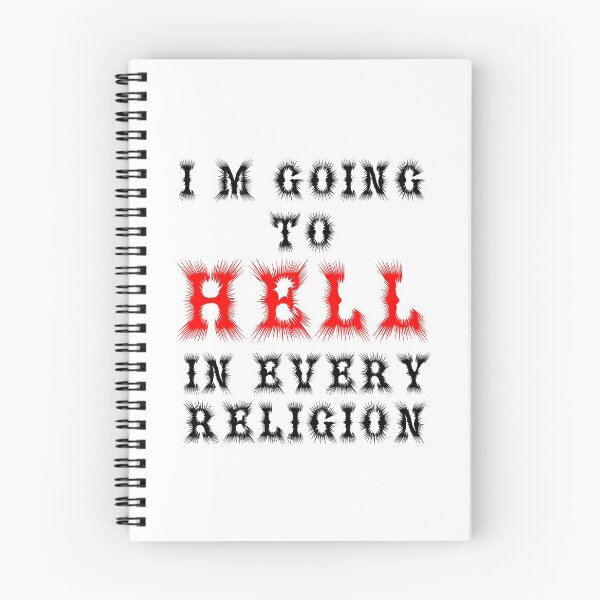 Item preview, I'm Going To Hell In Every Religion designed and sold by ExplosiveA.