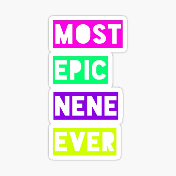 Vista previa del artículo con la obra «La mayoría de Epic Nene Ever», diseñado y vendido por LatinoTime.
