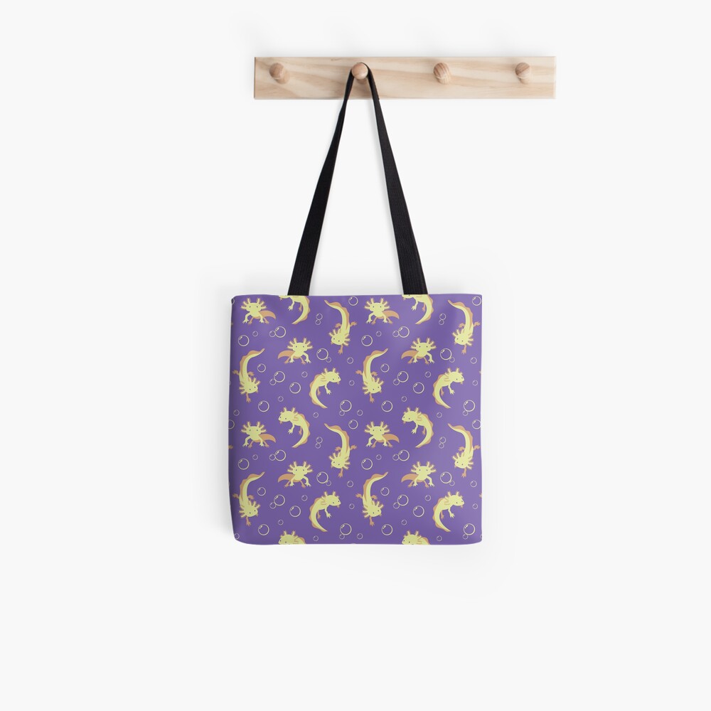 Relaxolotl - Lilac Tote Bag