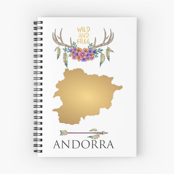 Item preview, Andorra Map Boho designed and sold by Instant Printing.