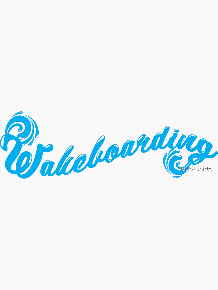 Wakeboard by 0815-Shirts