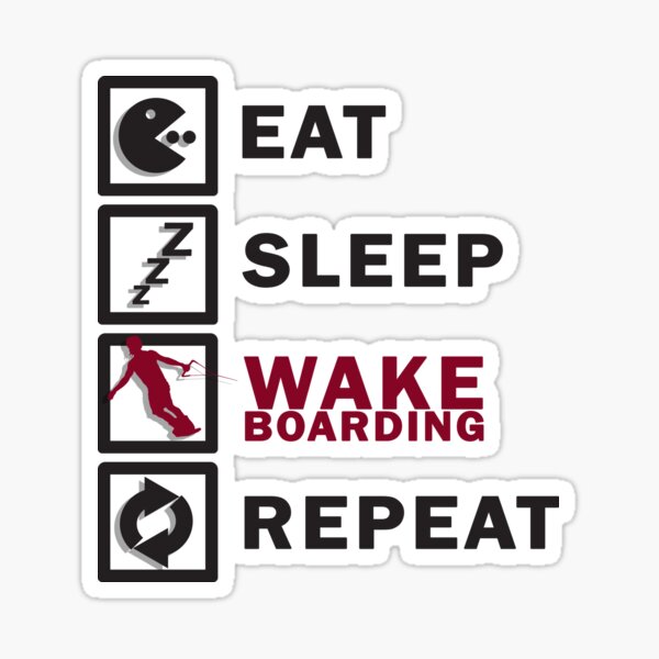 Wakeboard Sticker