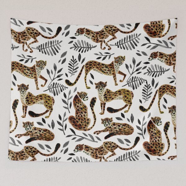 Item preview, Cheetah Collection – Mocha & Black Palette designed and sold by Cat Coquillette.