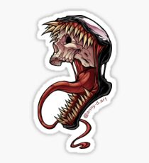 ven skull Sticker