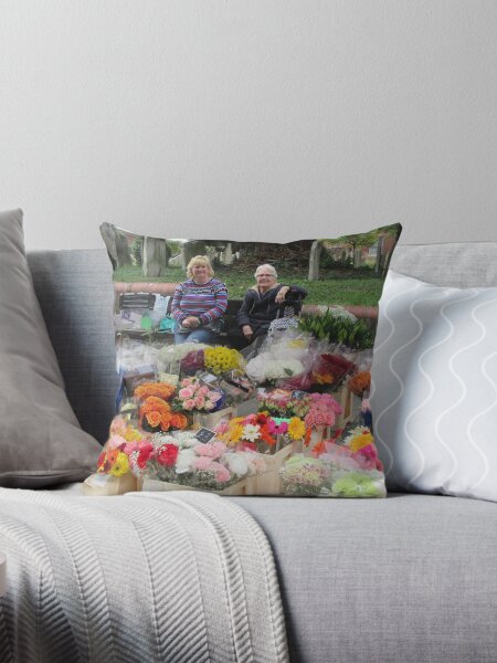 Vista previa del artículo con la obra «Los vendedores de flores», diseñado y vendido por lezvee.