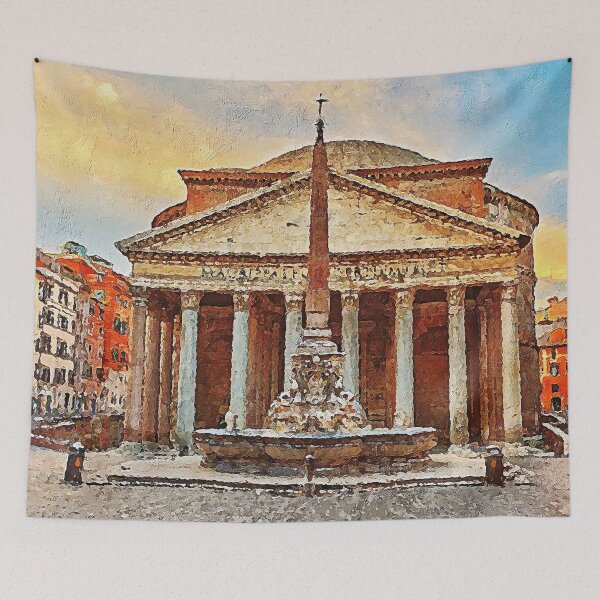Item preview, The Roman Pantheon designed and sold by AM FineArtPrints.