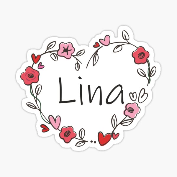 Stickers Sur Le Theme Lina Redbubble