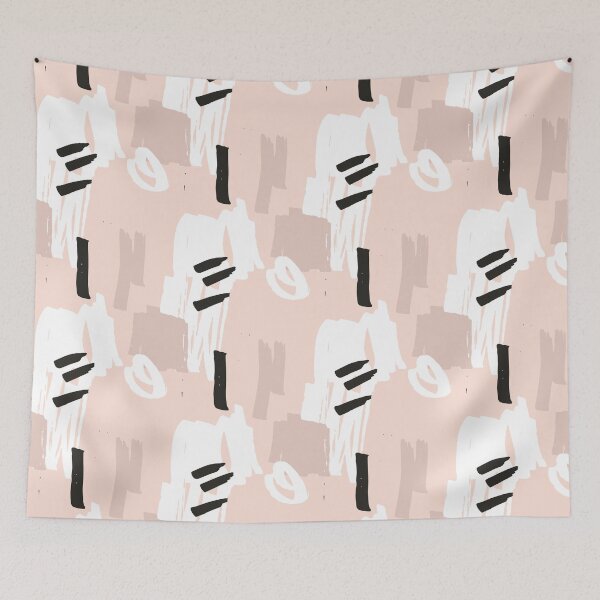 Item preview, Blush Brush Stroke Pattern designed and sold by stylebytara.
