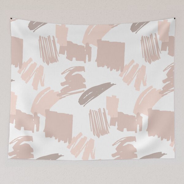 Item preview, Blush Brush Stroke Pattern designed and sold by stylebytara.