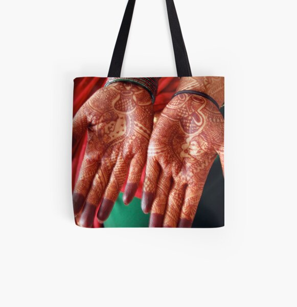 Open hands All Over Print Tote Bag