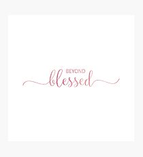Christian Quote Photographic Print