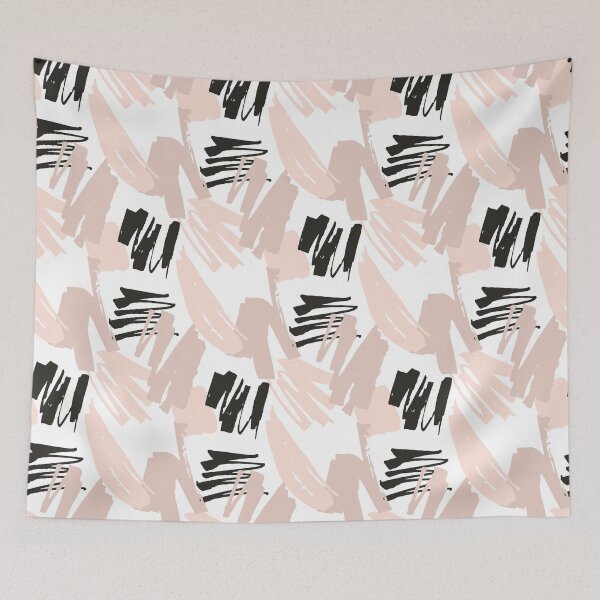 Artikelvorschau, Blush Brush Stroke Pattern entworfen und verkauft von stylebytara.