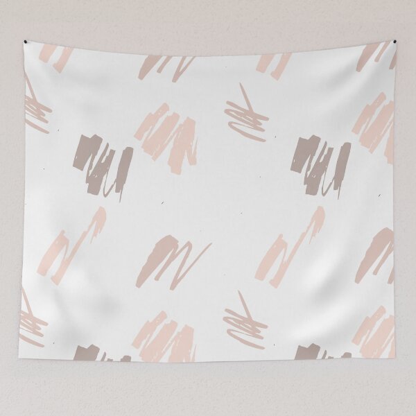 Aperçu de l'œuvre Blush Brush Stroke Pattern créée et vendue par stylebytara.