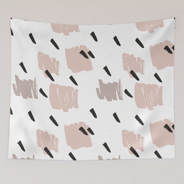 Item preview, Blush Brush Stroke Pattern designed and sold by stylebytara.