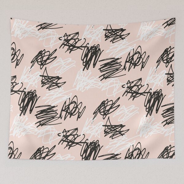 Item preview, Blush Brush Stroke Pattern designed and sold by stylebytara.