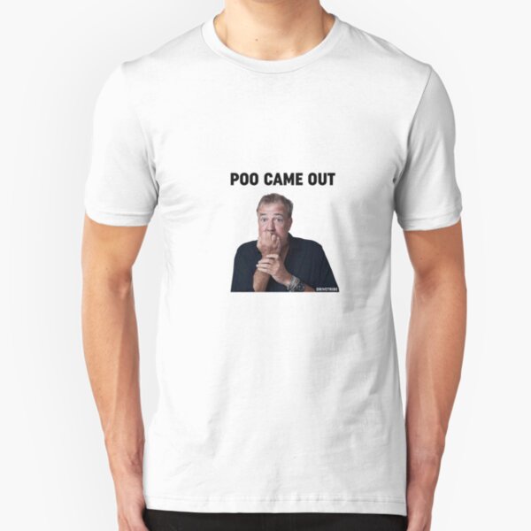 Poo came out Slim Fit T-Shirt