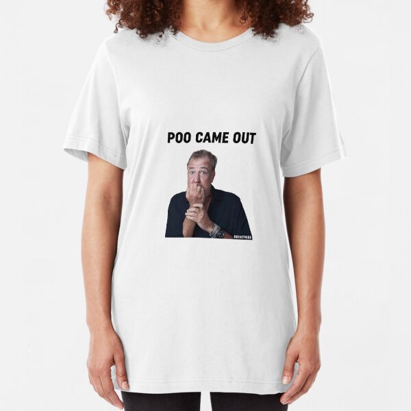 Poo came out Slim Fit T-Shirt