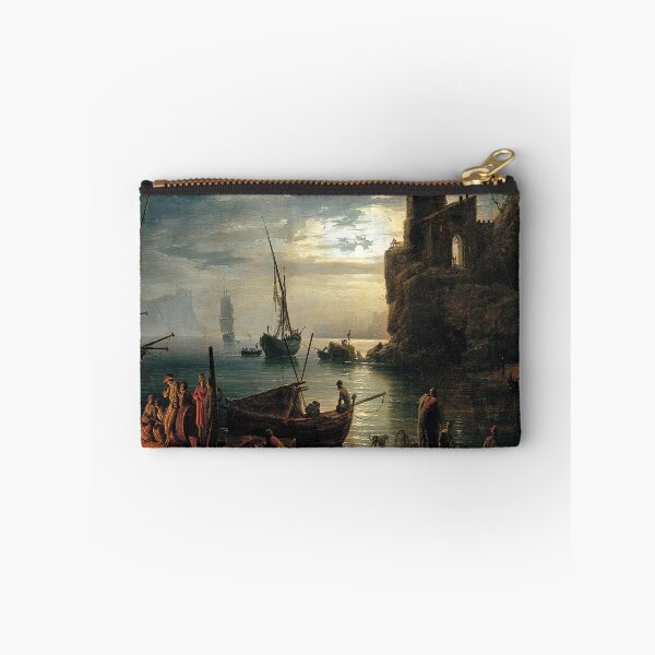 Item preview, Nuit , Scène de côte méditerranéenne avec des pêcheurs et des bateaux-Claude-Joseph Vernet designed and sold by LexBauer.