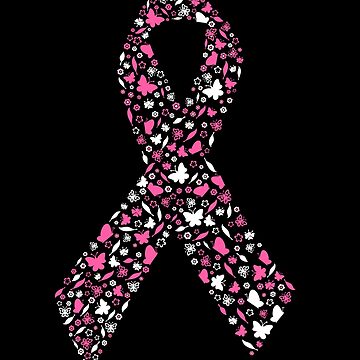 Pink Ribbons Breast Cancer Support Words Cloud Pattern Poster for Sale by  mrhighsky