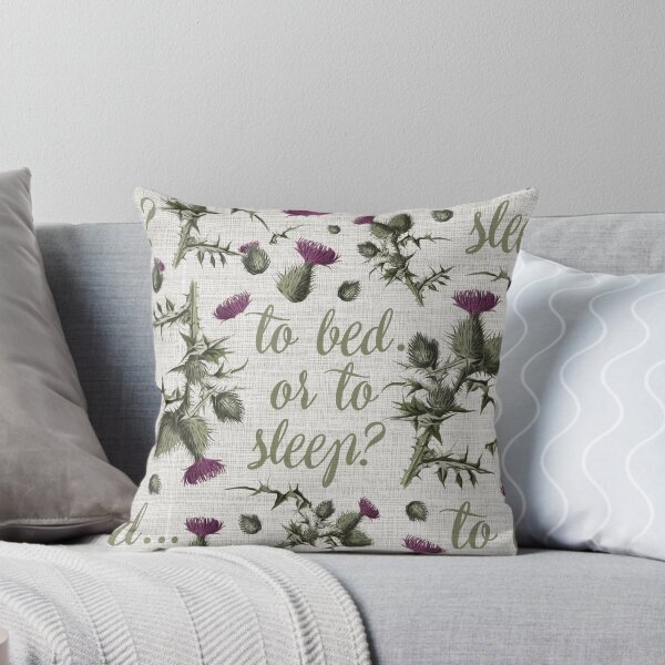 Item preview, outlander thistle to bed or to sleep designed and sold by Laura Wright.