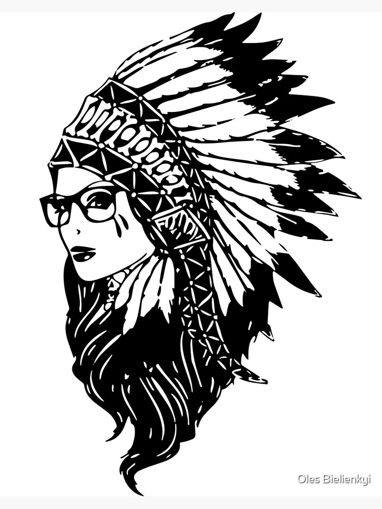 tribal feather crown