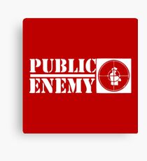Public Enemy Logo Canvas Print