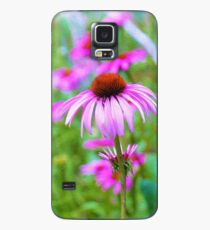 Garden Full of Pink Coneflowers Case/Skin for Samsung Galaxy