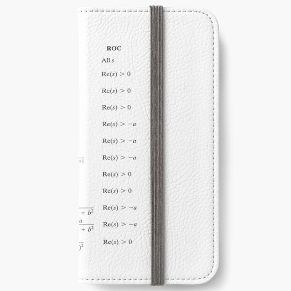 Laplace Transform, Math, Mathematics, Physics, #Laplace, #Transform, #Math, #Mathematics, #Physics, #LaplaceTransform iPhone Wallet