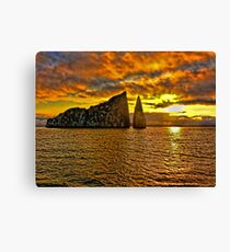 Island Sunset Canvas Print