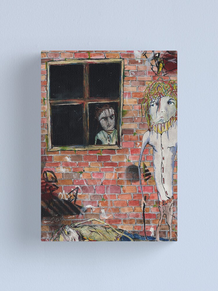 Alternate view of at the window Canvas Print