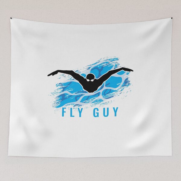 Item preview, Swim Pool Fly Guy designed and sold by oberdoofus.