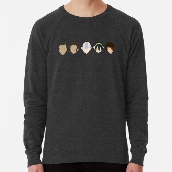 Team Avatar graphic heads Lightweight Sweatshirt