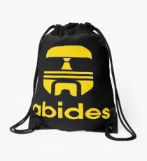 abides Drawstring Bag