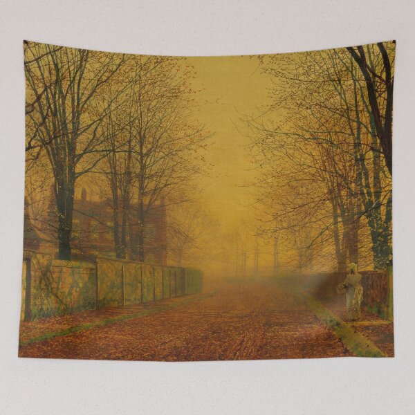 Item preview, Evening Glow - John Atkinson Grimshaw designed and sold by themasters.