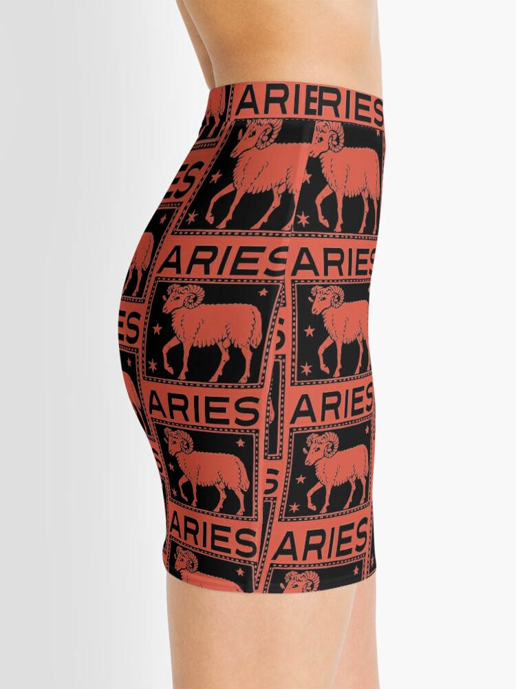 "ARIES" Mini Skirt by IMPACTEES | Redbubble