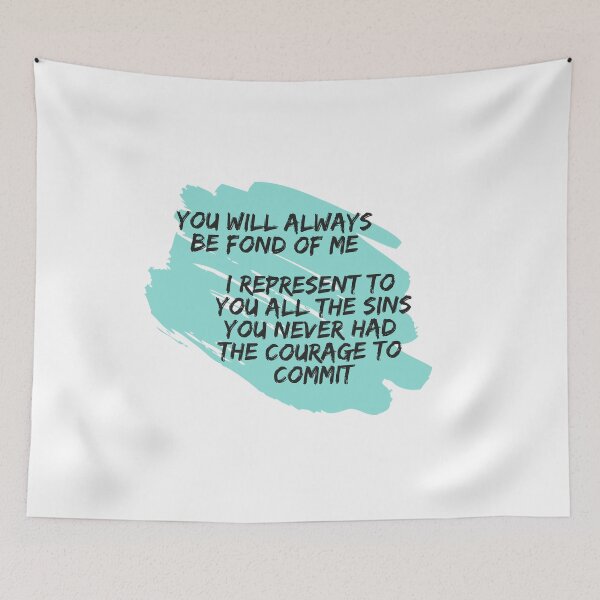 Item preview, Dorian Gray Quote designed and sold by zoecallen.