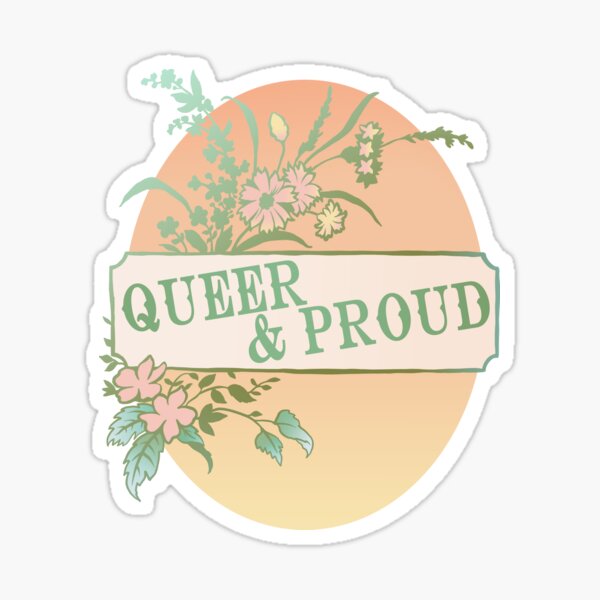 Item preview, Queer And Proud designed and sold by fabfeminist.