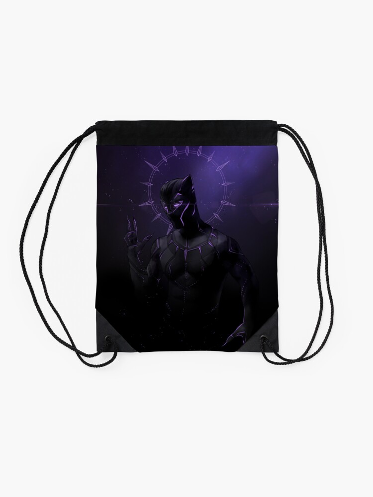 Alternate view of the Panther Drawstring Bag