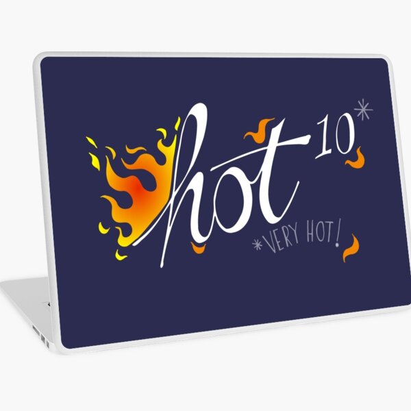 Hot to the power of 10 Laptop Skin