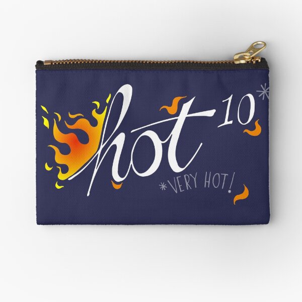Hot to the power of 10 Zipper Pouch