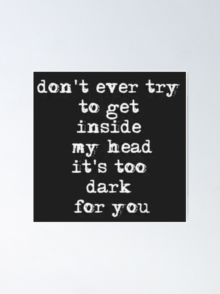 Don't Ever Try To Get Into My Head Graphic By Cherry Blossom · Creative