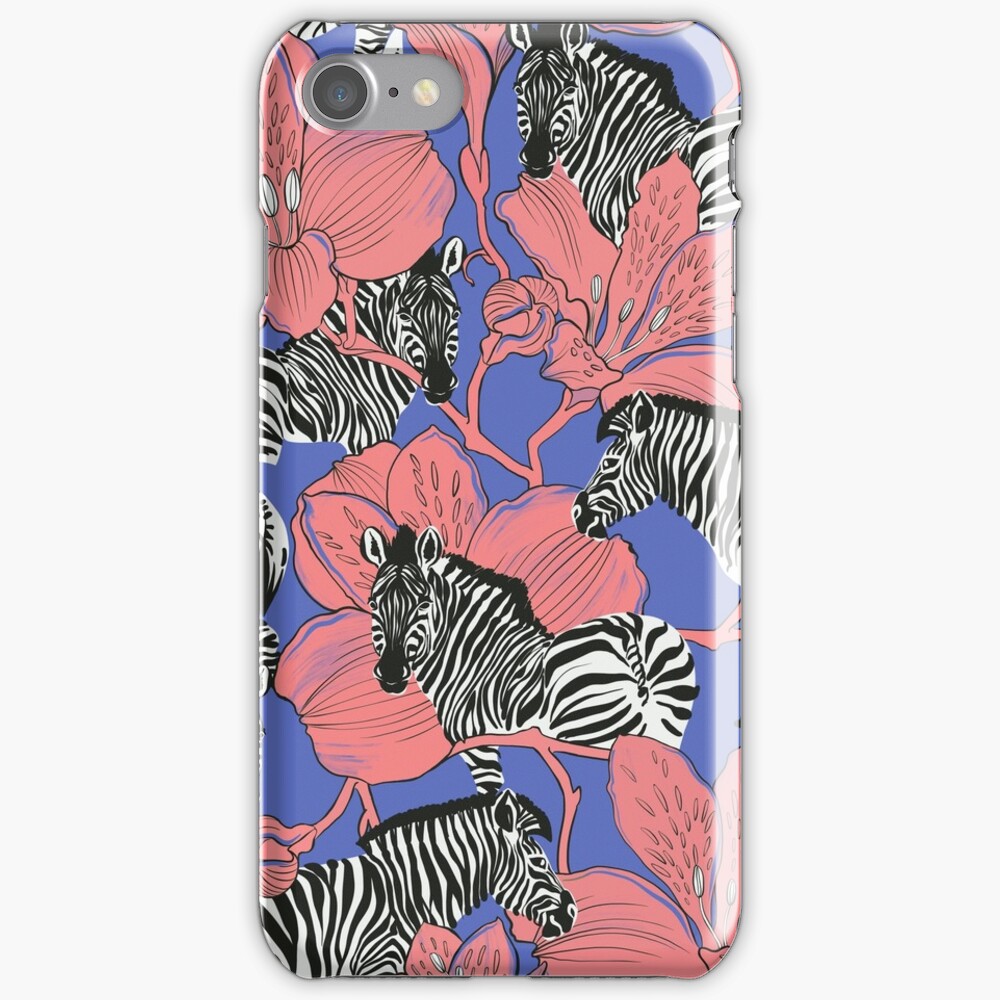 Download "Zebras standing sideways" iPhone Case & Cover by torysevas | Redbubble