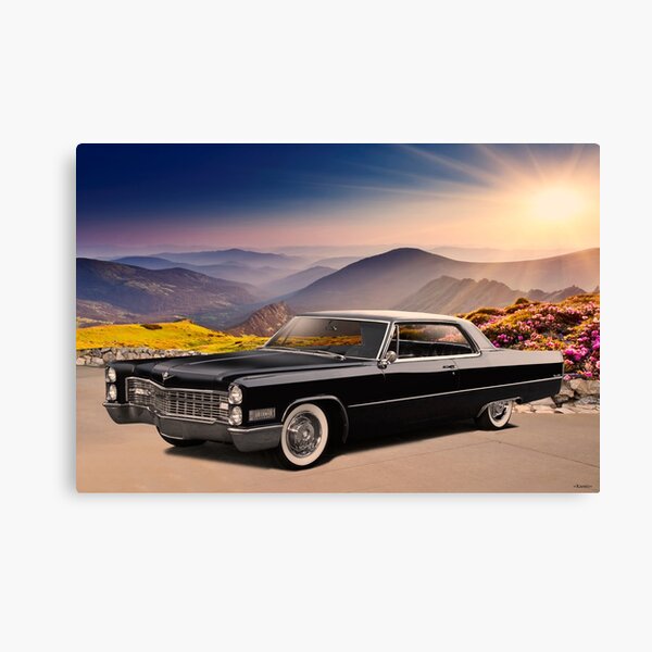 1966 Cadillac Coupe DeVille Canvas Print