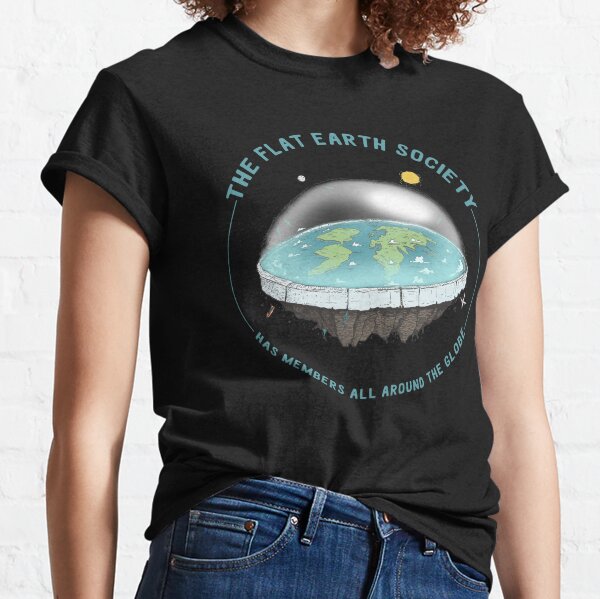 The Flat Earth has members all around the globe Coffee Mug by Lee Grace  Illustration