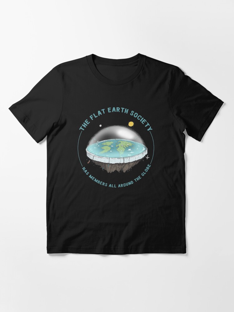 Flat Earth Essential T Shirt for Sale by Lee Grace Redbubble