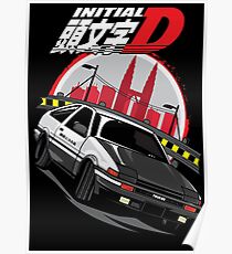 Initial D Poster