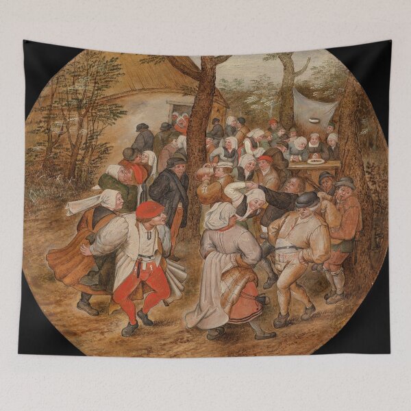 Item preview, Village Dance - Pieter Bruegel the Elder designed and sold by themasters.