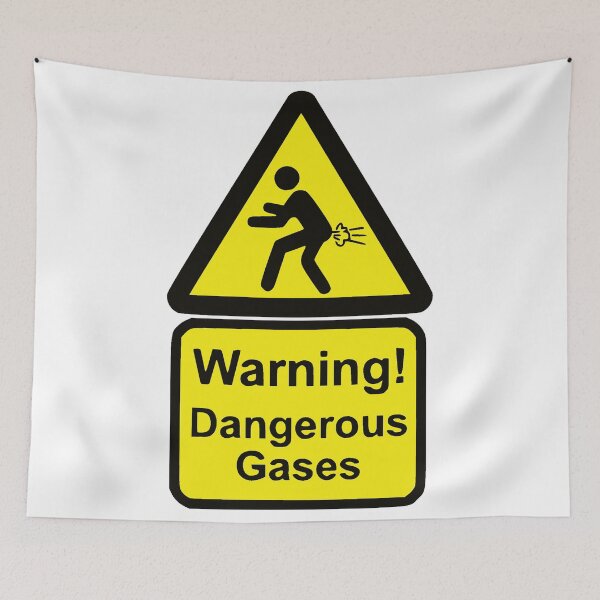 Item preview, Funny Warning Sign designed and sold by realmatdesign.