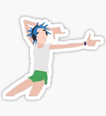 Gorillaz 2D Humility Pose full Sticker
